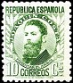 Spain 1932 Characters 10 CTS Green Edifil 664. España 664. Uploaded by susofe